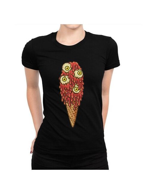 Dream Shirts Футболка Зомби Мороженое черная XL
