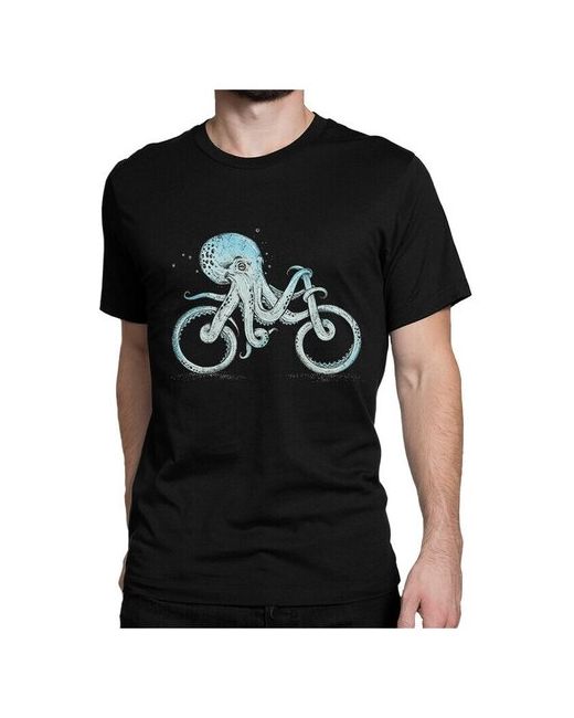 Dream Shirts Футболка Осьминог-Велосипед