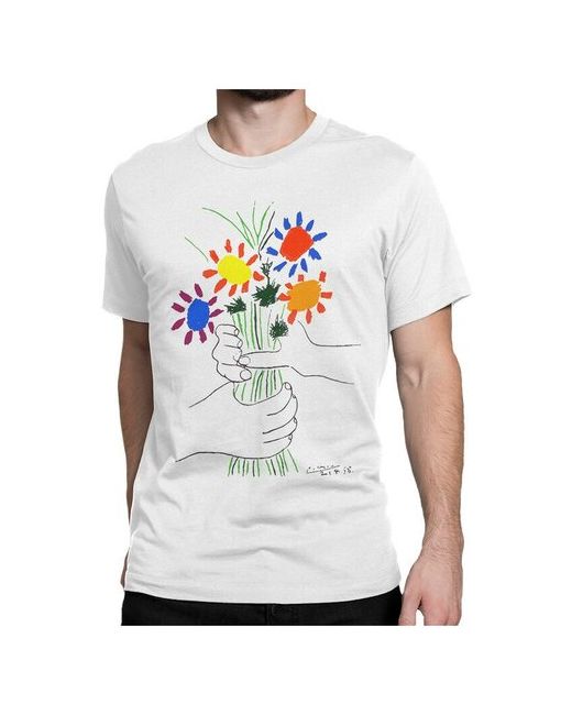 Dream Shirts Футболка Пикассо Букет Цветов 2XL