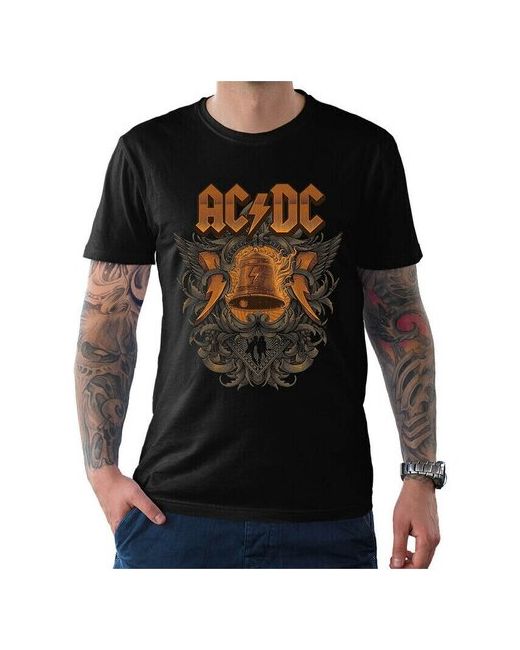 Dream Shirts Футболка DreamShirts AC/DC AC DC черная 3XL