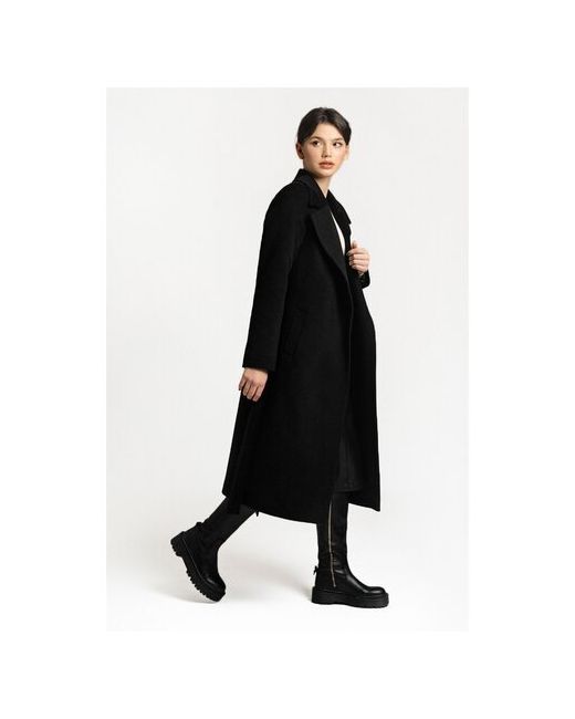 Dreamwhite Пальто демисезонное К660-11 размер 40 черный Venecia