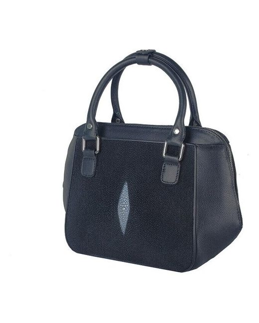 Exotic Leather Стильная сумочка-клатч из натуральной кожи ската на ремешке