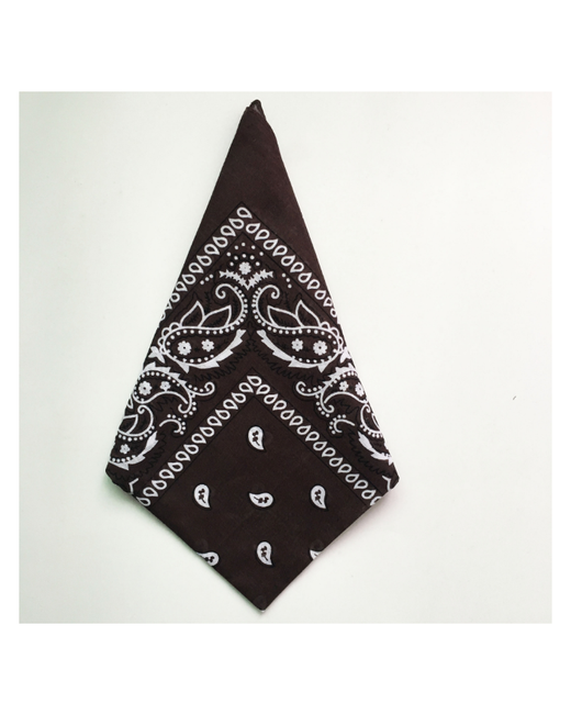 Plush Story Бандана косынка платок Черная 54 см