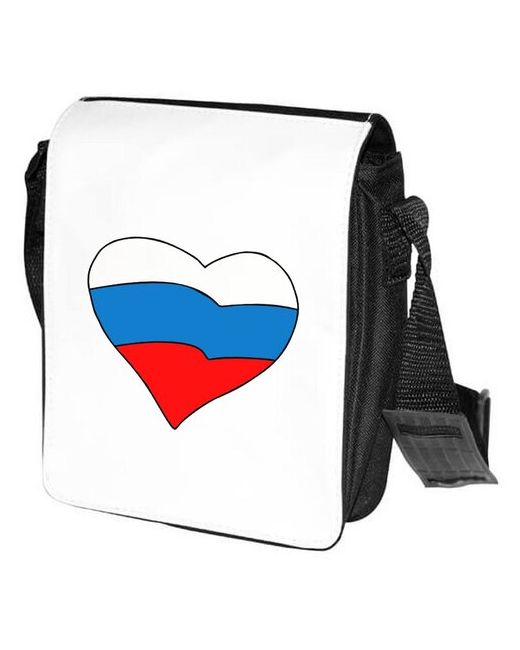 CoolPodarok Сумка на плечо Илюстрация Флаг России