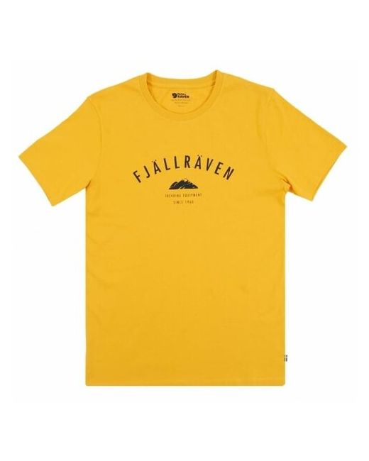 Fjallraven Футболка Trekking Equipment T-Shirt Warm Yellow размер S
