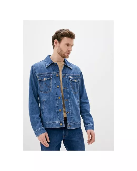 Wrangler Куртка джинсовая REGULAR JACKET BORA BLUE W443Q318F S