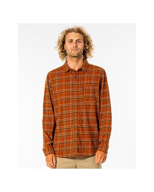 Rip Curl Рубашка SWC L/S FLANNEL 8007 RED DIRT размер L