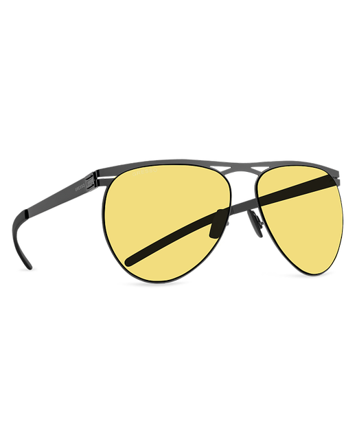 Gresso Титановые солнцезащитные очки Rivoli авиаторы желтые