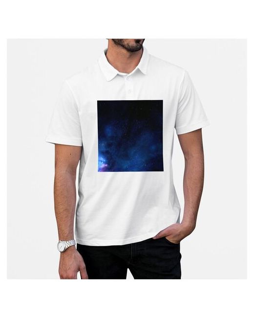 CoolPodarok Рубашка поло Вселенная фон