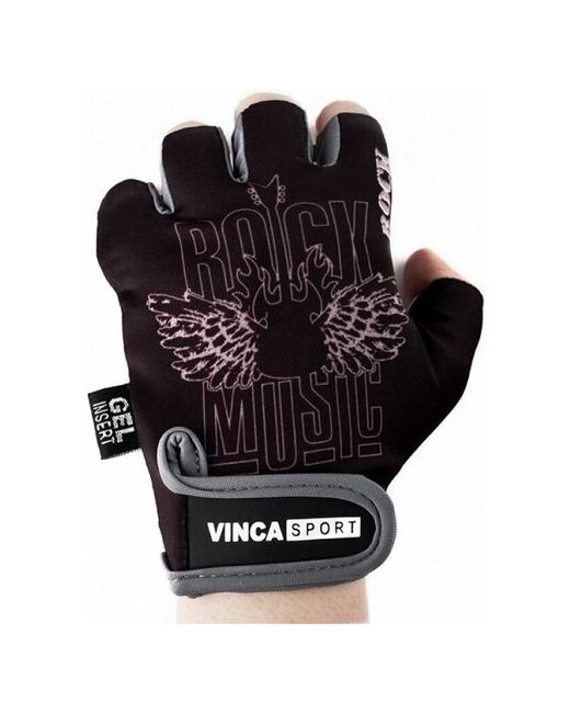 Vinca Sport Перчатки велосипедные ROCK гелевые вставки Размер Серый