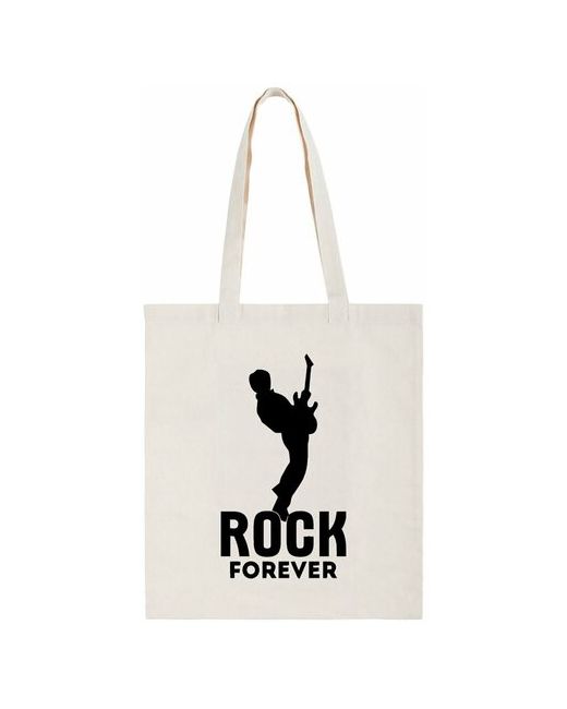 CoolPodarok Сумка-шоппер Rock forever рок навсегда