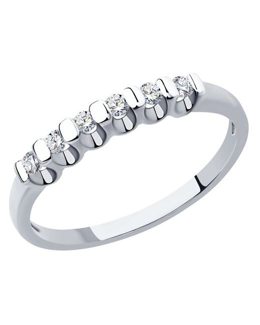 Diamant Кольцо из белого золота с бриллиантами 52-210-01318-1 размер 16.5