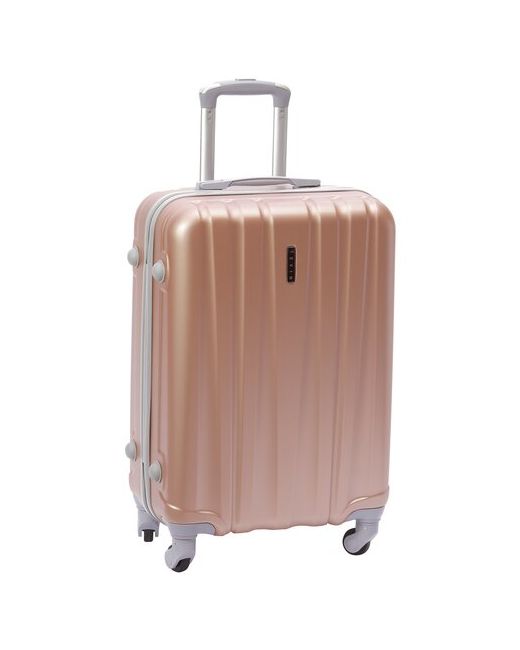 Tevin Безопасный чемодан s маленький на колесиках Бежевый 0016 размер S 52 л