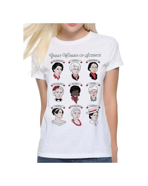 Dream Shirts Футболка DreamShirts Женщины Ученые L