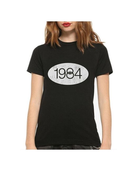 Dream Shirts Футболка DreamShirts Джордж Оруэлл 1984 Черная 3XL