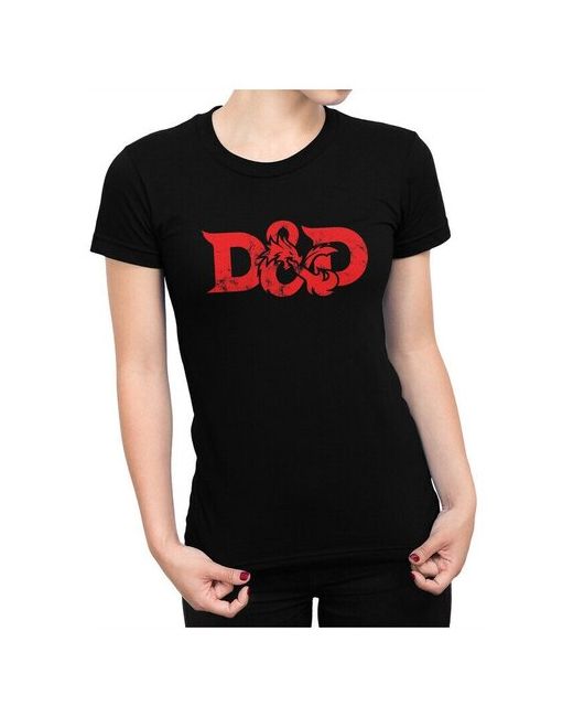 Dream Shirts Футболка DreamShirts Подземелья и Драконы Черная 2XL