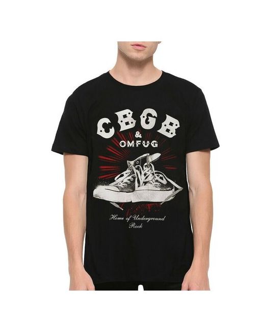 Dream Shirts Футболка DreamShirts CBGB Club Черная XL