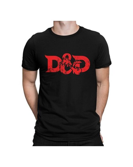 Dream Shirts Футболка DreamShirts Подземелья и Драконы Черная L