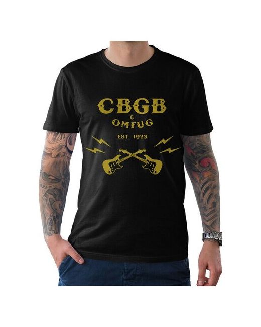 Dream Shirts Футболка DreamShirts CBGB Клуб Черная S
