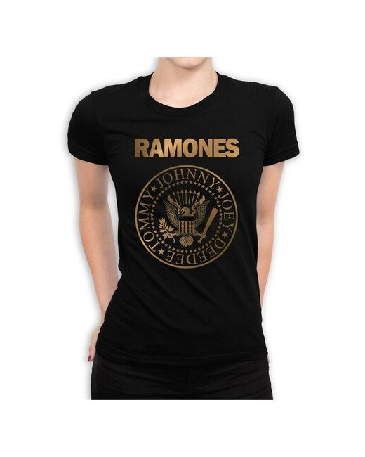 Dream Shirts Футболка DreamShirts Ramones Черная M