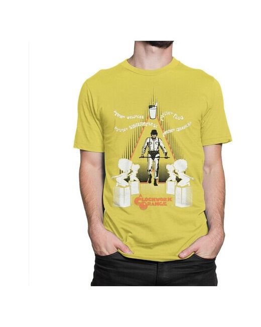 Dream Shirts Футболка Заводной апельсин желтая XL