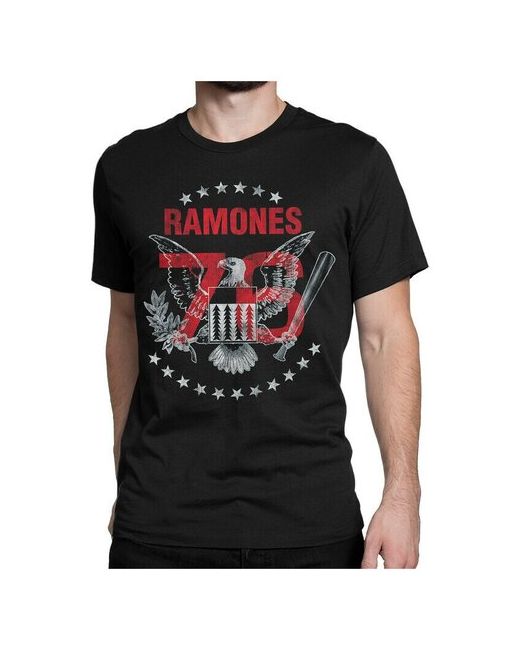Dream Shirts Футболка Ramones черная L