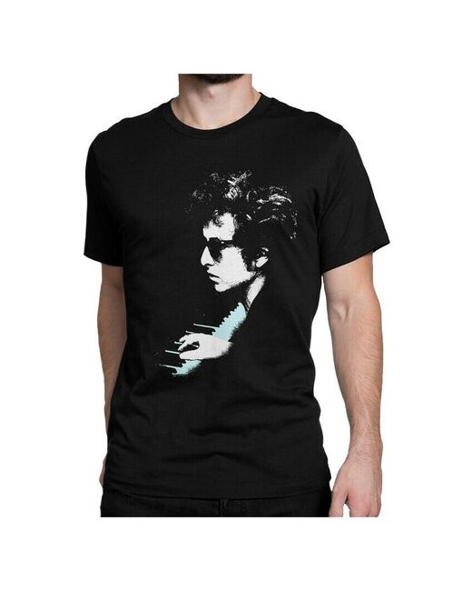 Dream Shirts Футболка Боб Дилан черная S