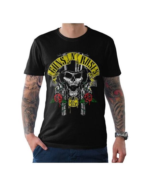 Dream Shirts Футболка DreamShirts Guns N Roses черная 3XL