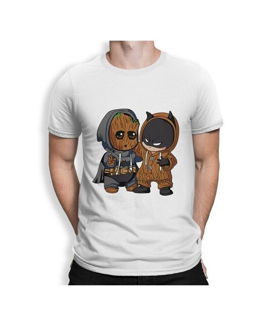 Dream Shirts Футболка DreamShirts Грут и Темный рыцарь L