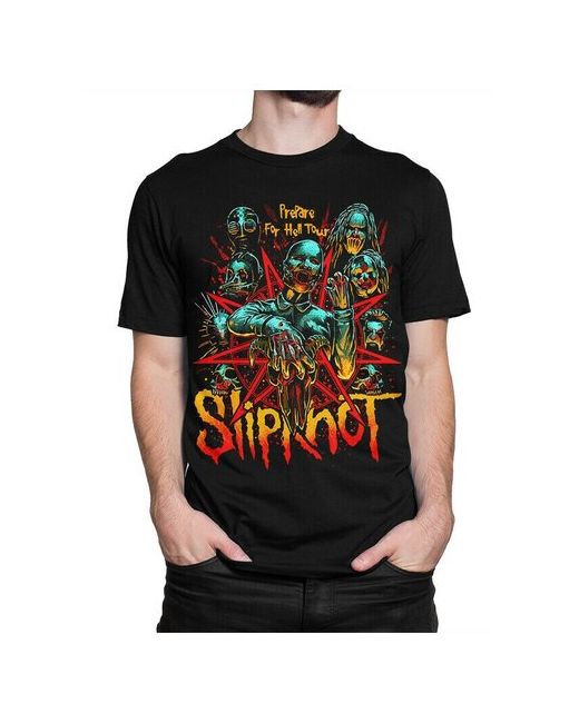 Dream Shirts Футболка DreamShirts Slipknot черная XS