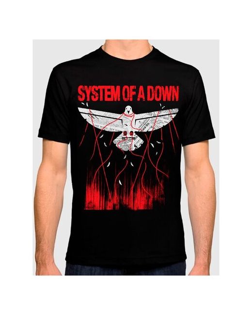 Dream Shirts Футболка DreamShirts группа System of a Down черная S