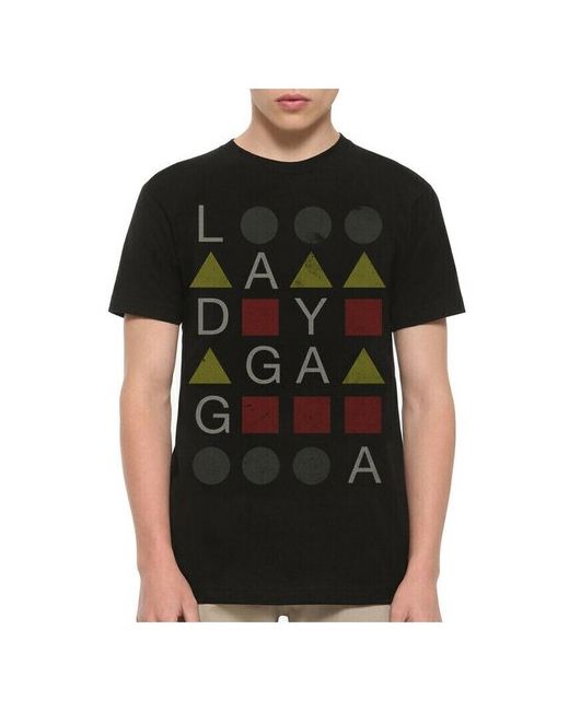 Dream Shirts Футболка DreamShirts Леди Гага черная XL