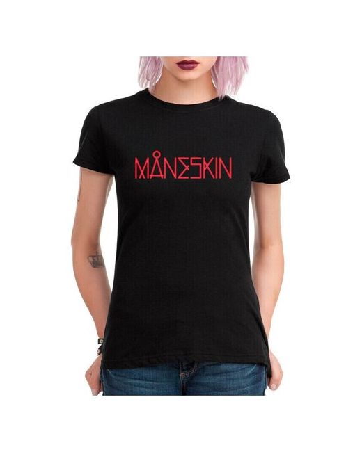 Dream Shirts Футболка DreamShirts Maneskin черная XS