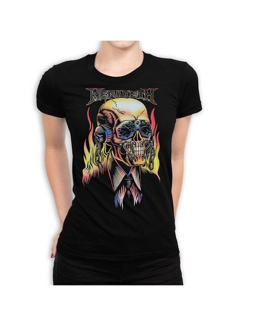Dream Shirts Футболка DreamShirts Megadeth черная XL