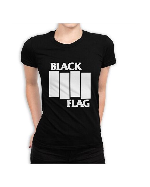 Dream Shirts Футболка DreamShirts Black Flag черная XL
