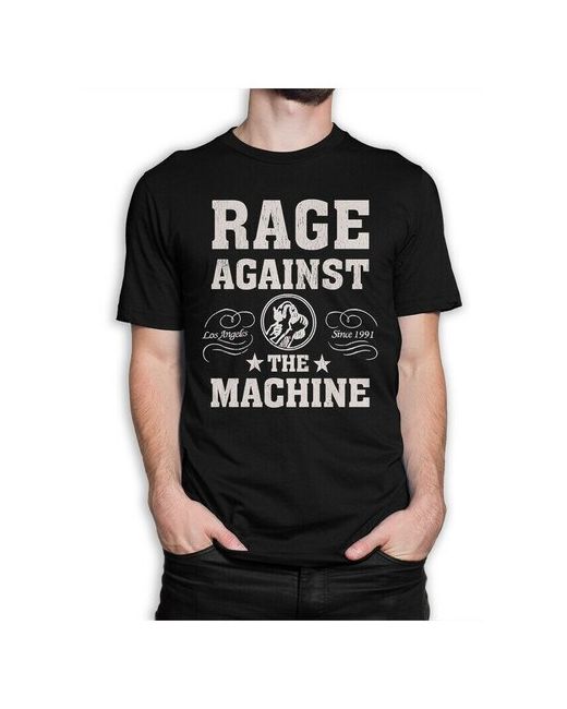 Design Heroes Футболка Rage Against the Machine RATM Черная XL