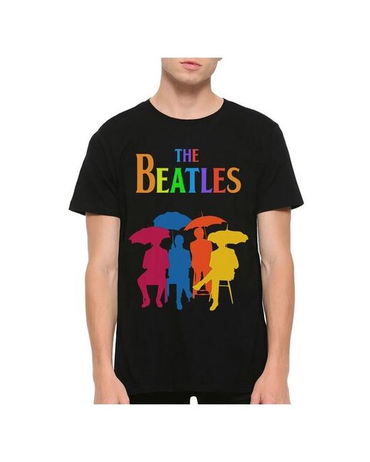 Dream Shirts Футболка The Beatles M Черная