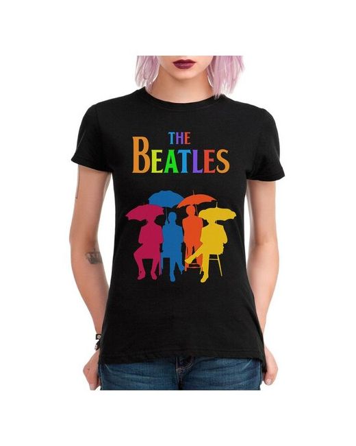 Dream Shirts Футболка The Beatles 3XL Черная