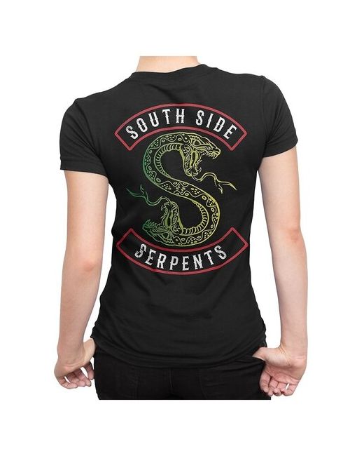 Dream Shirts Футболка Ривердэйл South Side Serpents черная 2XL