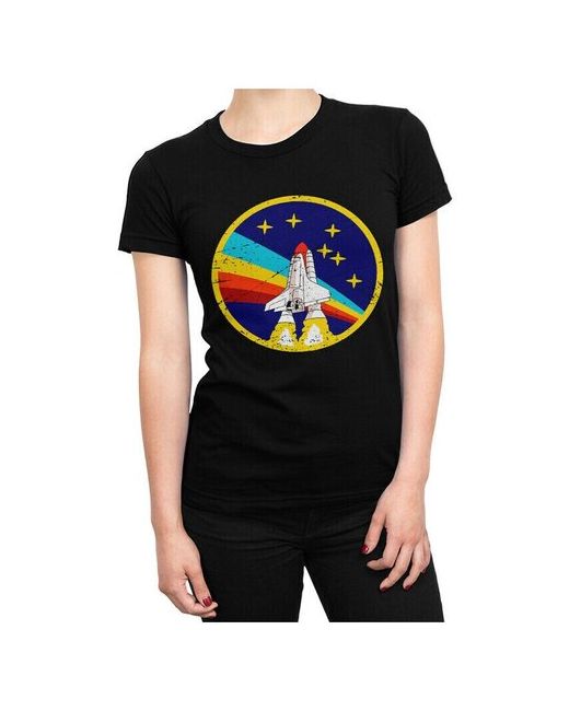 Dream Shirts Футболка DreamShirts NASA черная XL