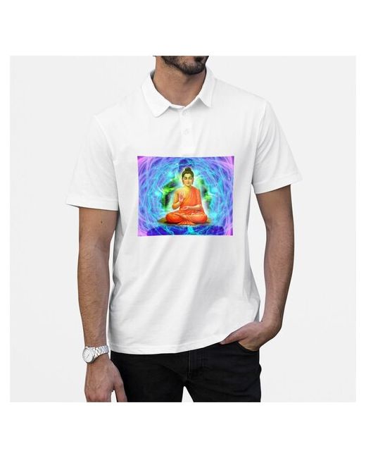 CoolPodarok Рубашка поло Индийский бог. Мандала