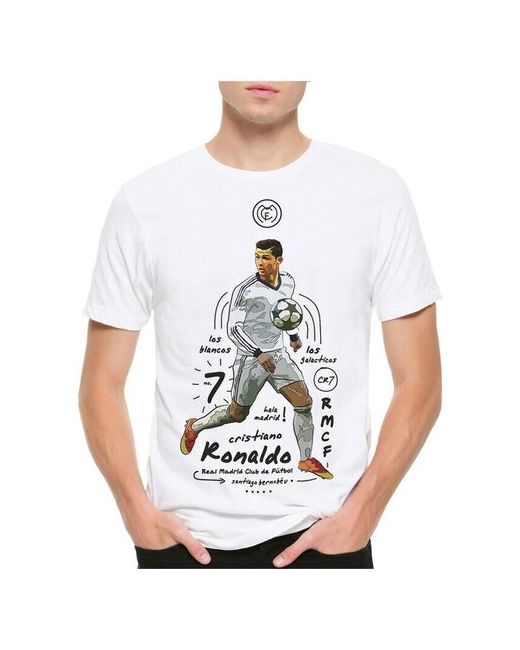 Design Heroes Футболка Криштиану Роналду Футболист Cristiano Ronaldo XL