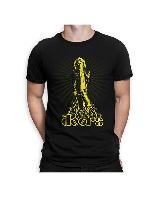 Dream Shirts Футболка DreamShirts The Doors Джим Моррисон Черная 2XL