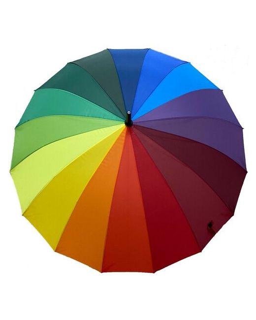 Радуга Радужный зонт-трость Зонт-трость Зонт полуавтомат Трость