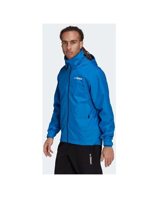 Adidas Куртка Terrex Multi RAIN.RDY Primegreen размер m Shock Blue