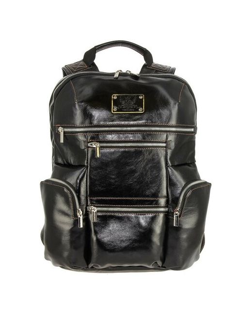 Versado кожаный рюкзак VD096 black