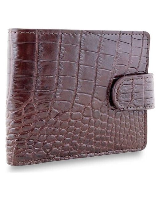 Exotic Leather бумажник из натуральной кожи с брюха крокодила