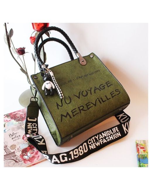 BagSTORY Женская сумка на плечо Voyage из премиальной экокожи
