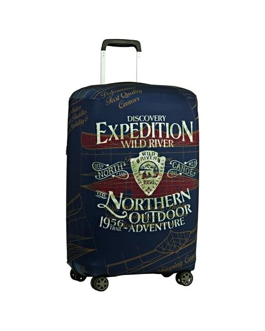 Ratel Чехол для чемодана Размер L 7585 см. серия Travel дизайн Expedition.
