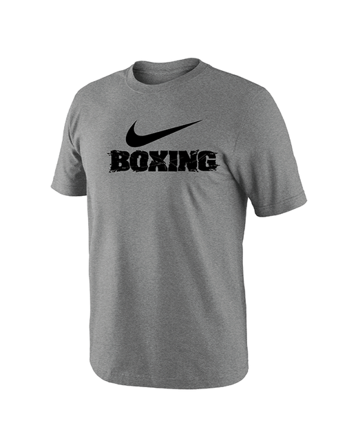 Nike Футболка COTTON DRI-FIT BOXING Grey XL